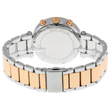 Michael Kors Parker Chronograph Blue Dial Two-tone Ladies Watch MK6141