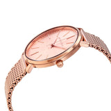 Michael Kors Pyper Reloj de cuarzo con esfera de oro rosa para mujer MK4340
