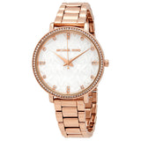 Michael Kors Pyper Quartz Crystal White Dial Ladies Watch MK4594 - Watches of America