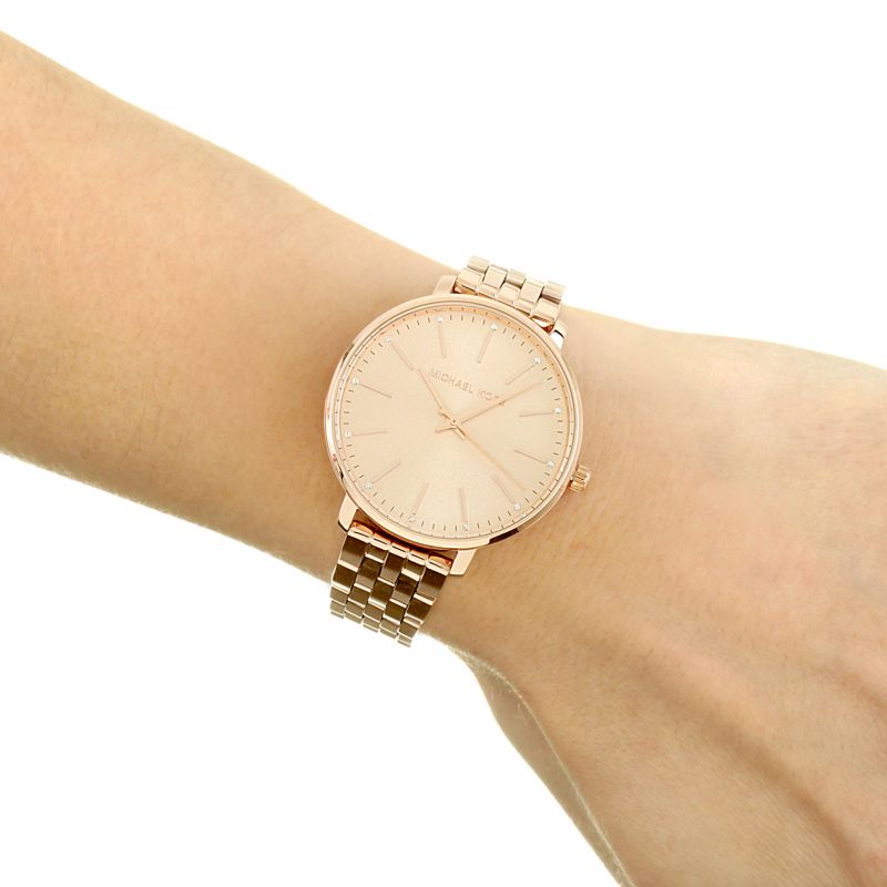 Reloj Unisex Michael Kors Pyper Oro Rosa MK3897