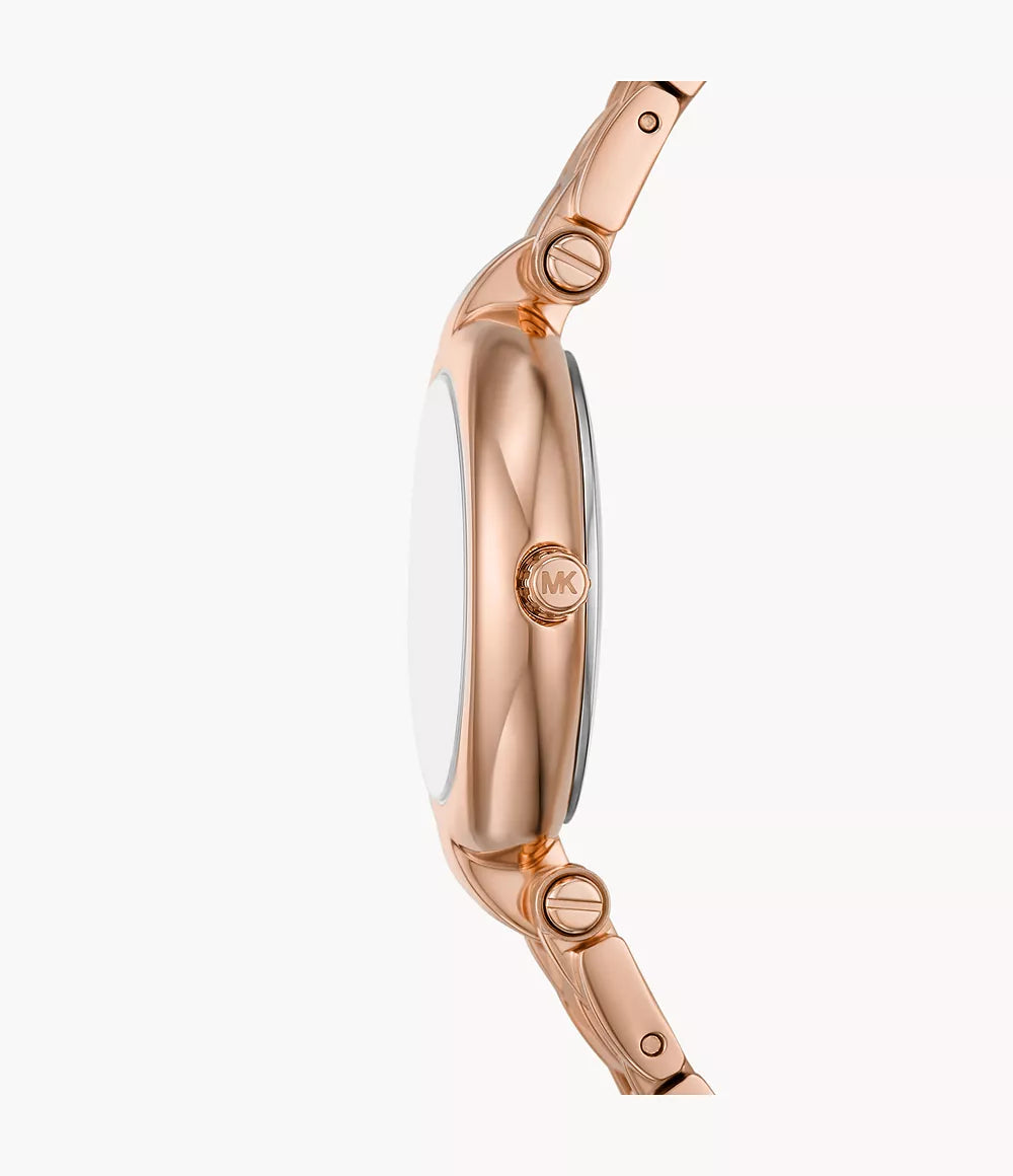 Michael Kors Rose Gold Ladies Watch - MKO1084