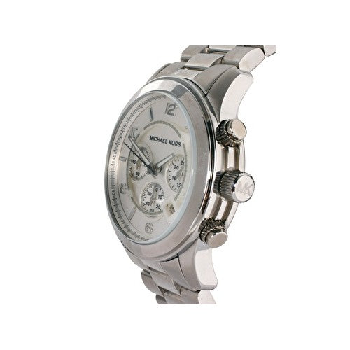 Michael Kors Runway Chronograph Silver-Tone Men's Watch - MK8086