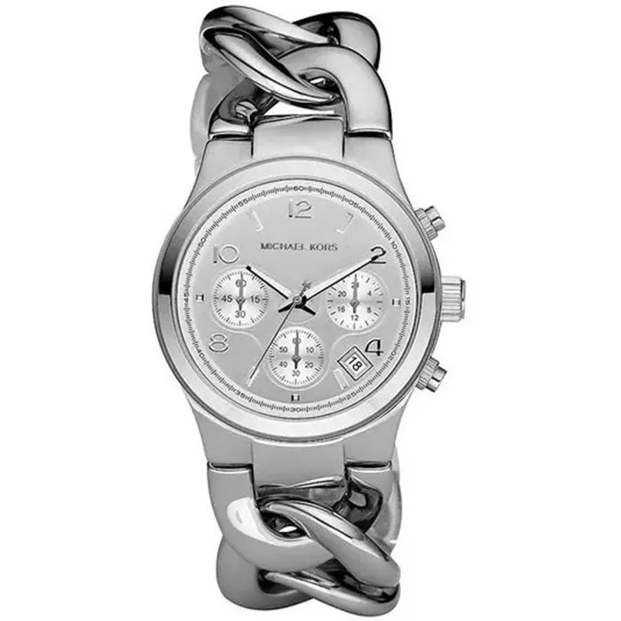 Michael Kors Runway Twist Silver Women's Watch - MK3149