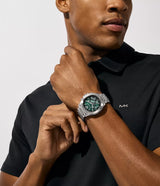 ساعة مايكل كورس الفضية للرجال - MK9191