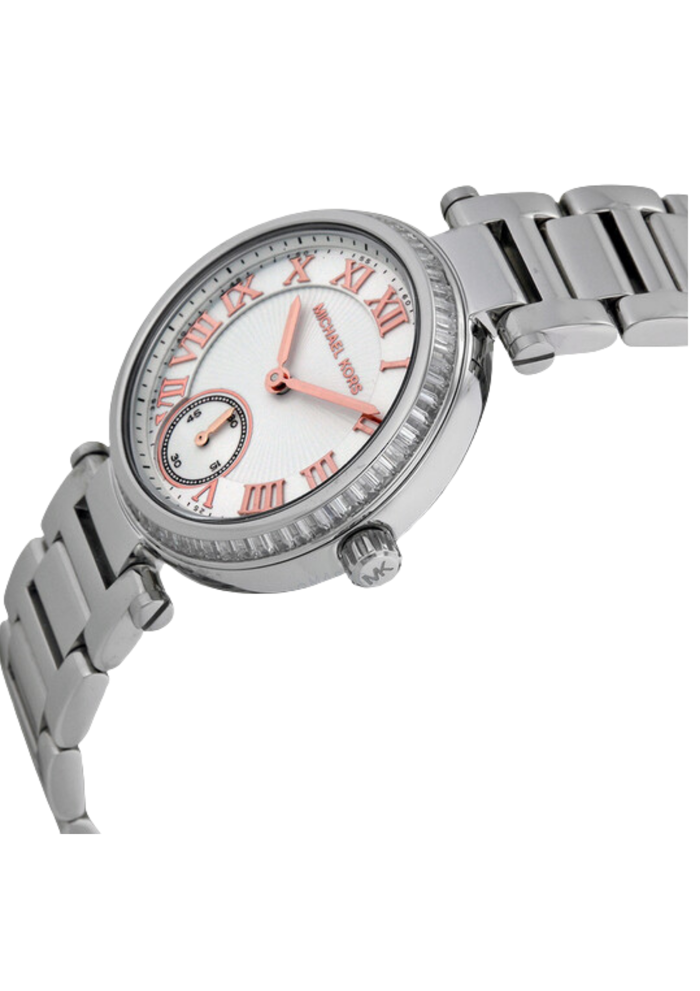 Michael Kors Skylar Silver-Tone Stainless Steel Women's Watch - MK5970