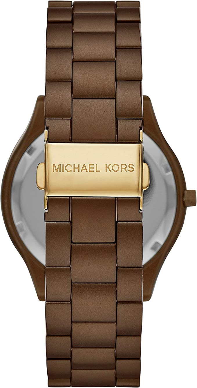 Michael Kors Slim Runway Brown Unisex Watch - MK4508