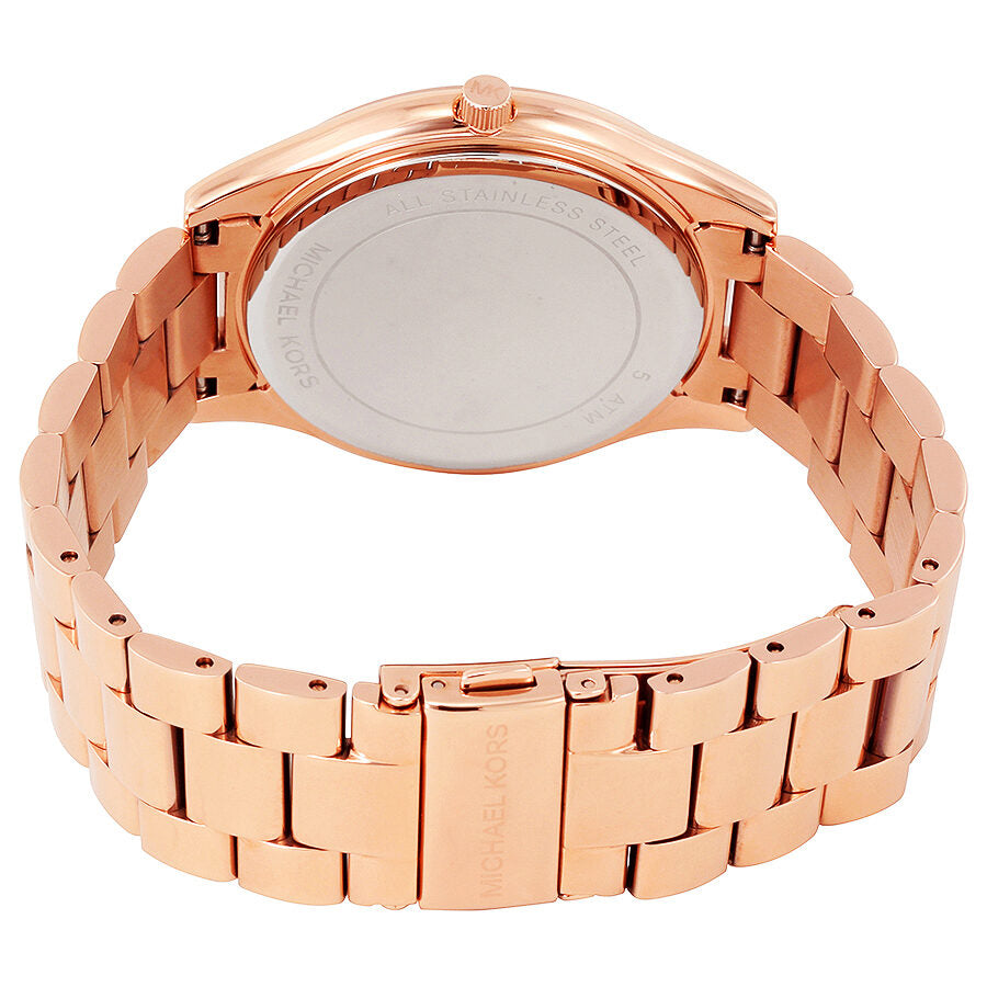 Michael Kors Slim Runway Rose Gold-Tone Women's Watch - MK3591