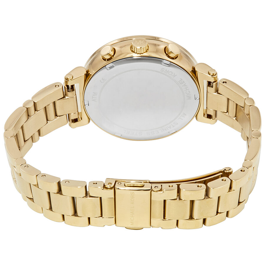 Michael Kors Sofie Cronógrafo Crystal Gold Dial Ladies Watch MK6559