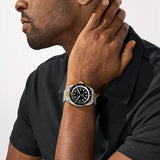 ساعة مايكل كورس رجالية ثنائية اللون - MK9180