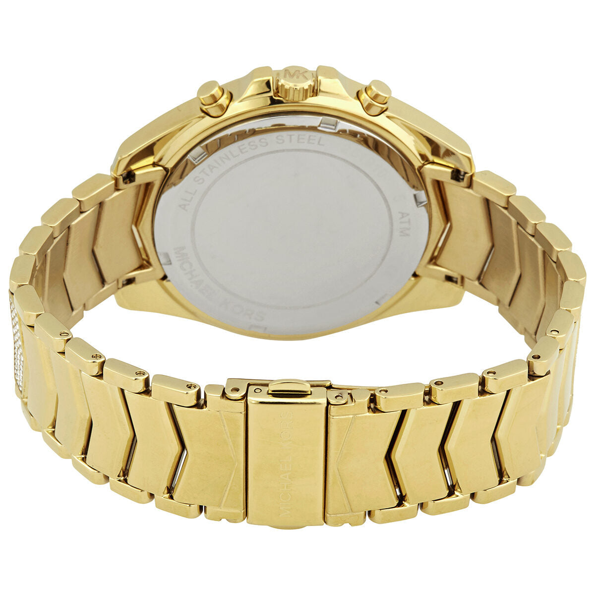 Michael Kors Whitney Chronograph Quartz Crystal Gold Dial Women's Watch - MK6729