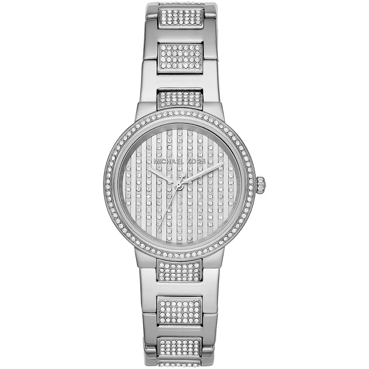 Michael Kors Gabbi Glitz Silver Women's Watch - MK3984