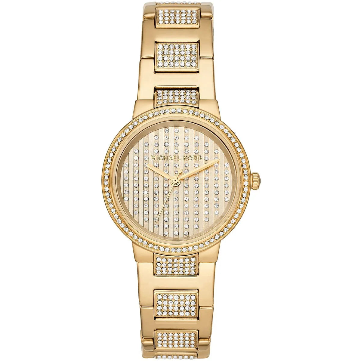 Reloj Michael Kors Gabbi Pave Oro Mujer MK3985