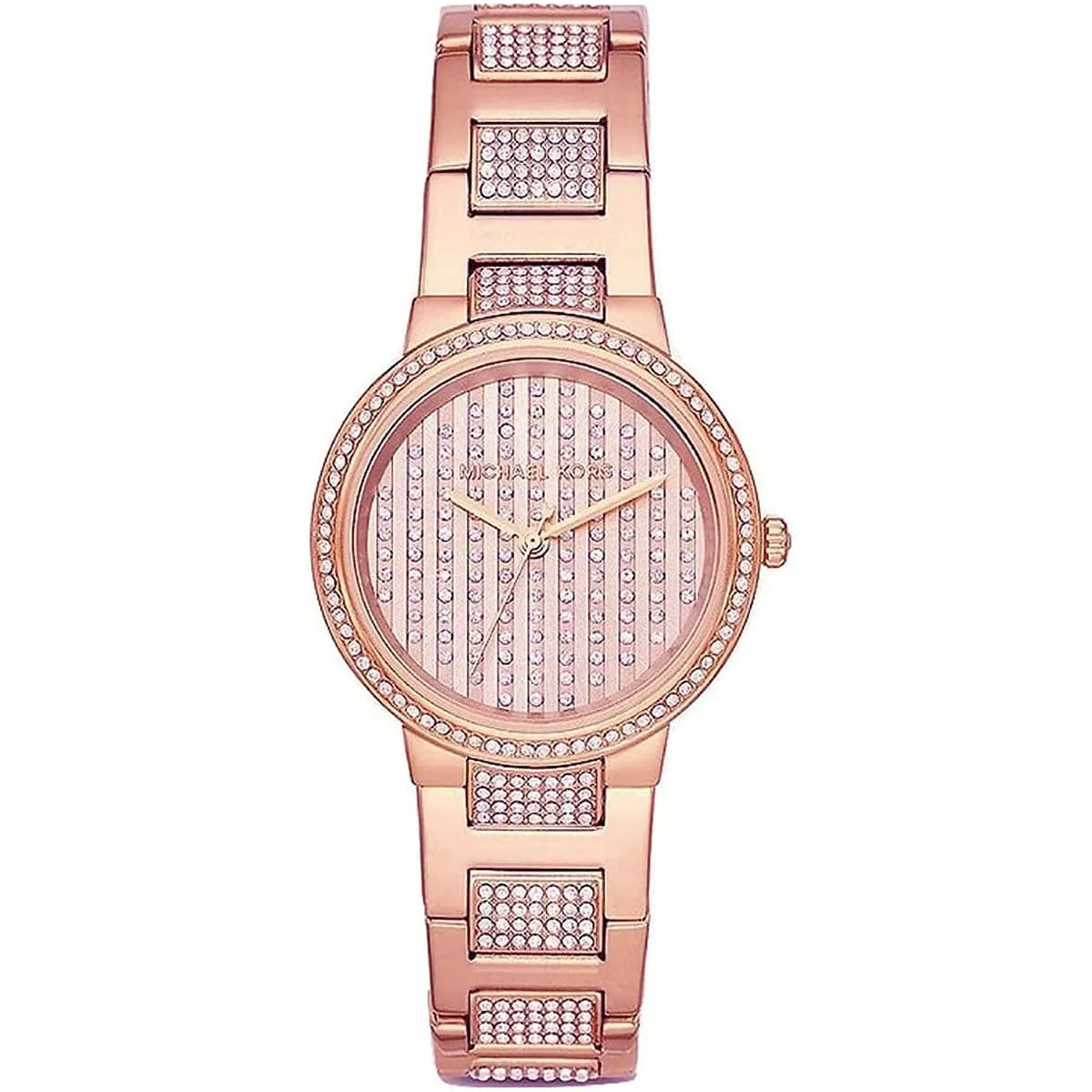 Michael Kors Gabbi Glitz Rose Gold Women's Watch - MK3986