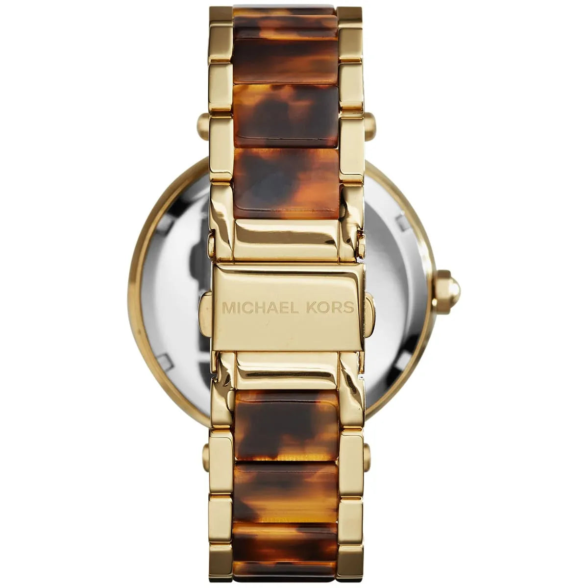 Michael Kors Parker Gold and Tortiose Acetate Women's Watch - MK6109