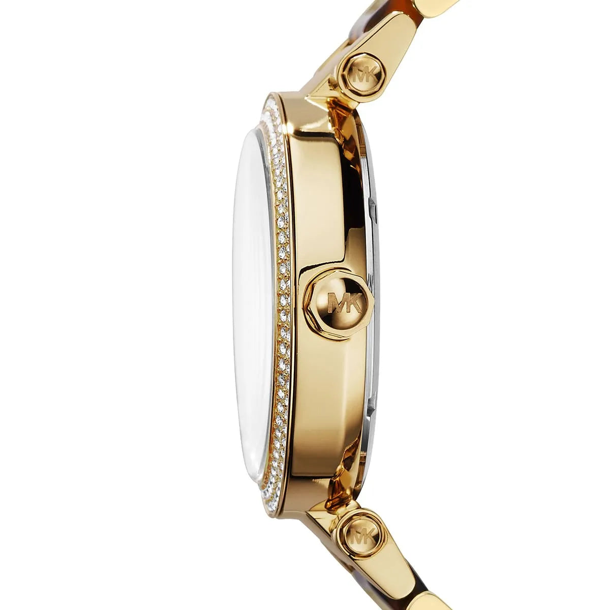 Michael Kors Parker Gold and Tortiose Acetate Women's Watch - MK6109