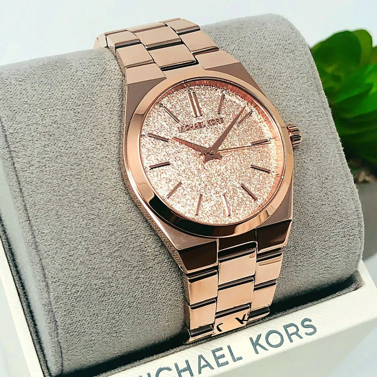 Michael Kors Channing Rose Gold Women's Watch - MK6624