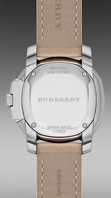 Burberry The Britain Brown Dial Brown Leather Strap Watch for Women - BBY1700 BBY1700 - Image 2