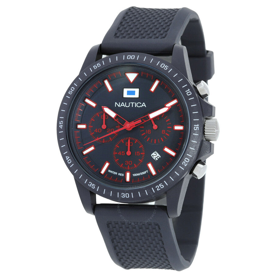 Nautica Chronograph Quartz Blue Dial Men's Watch NAPNOS4S2 - The Watches Men & Co