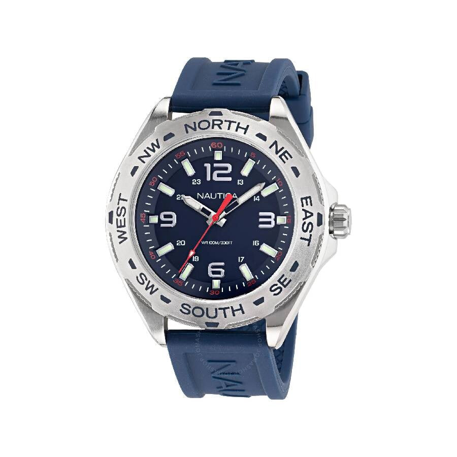Nautica Clearwater Beach Quartz Blue Dial Men's Watch NAPCWS304 - The Watches Men & Co