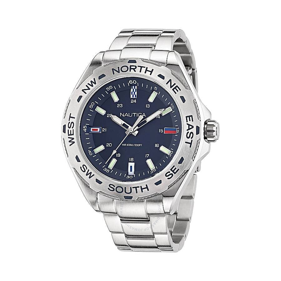 Nautica Clearwater Beach Quartz Blue Dial Men's Watch NAPCWS305 - The Watches Men & Co