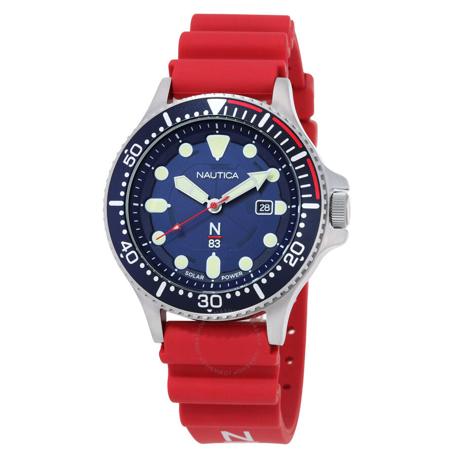 Nautica Cocoa Beach Blue Dial Men's Watch NAPCBS301 - The Watches Men & Co