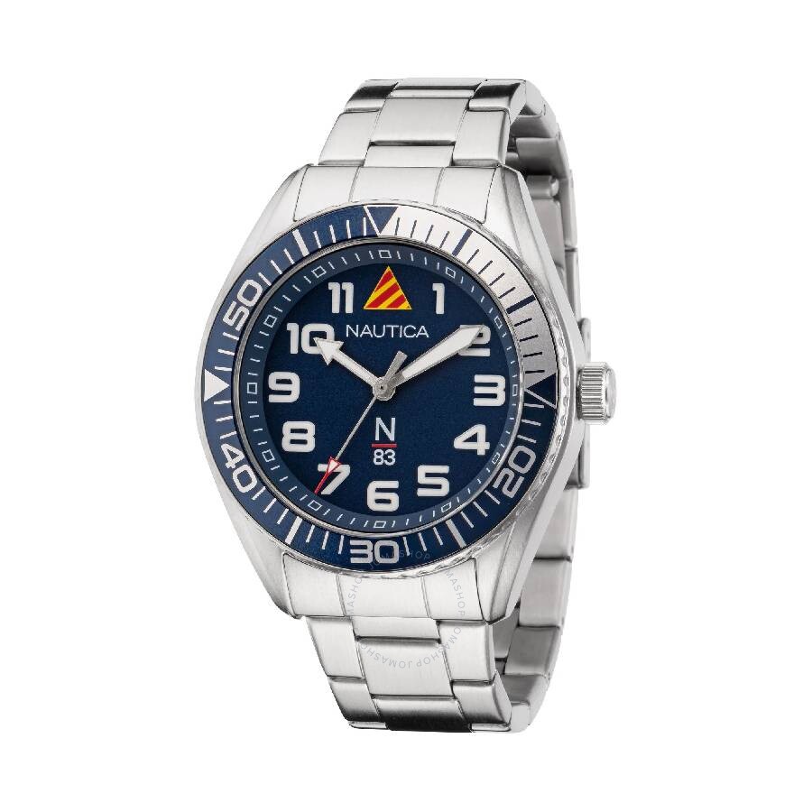 Nautica Finn World Quartz Blue Dial Men's Watch NAPFWF204 - The Watches Men & Co