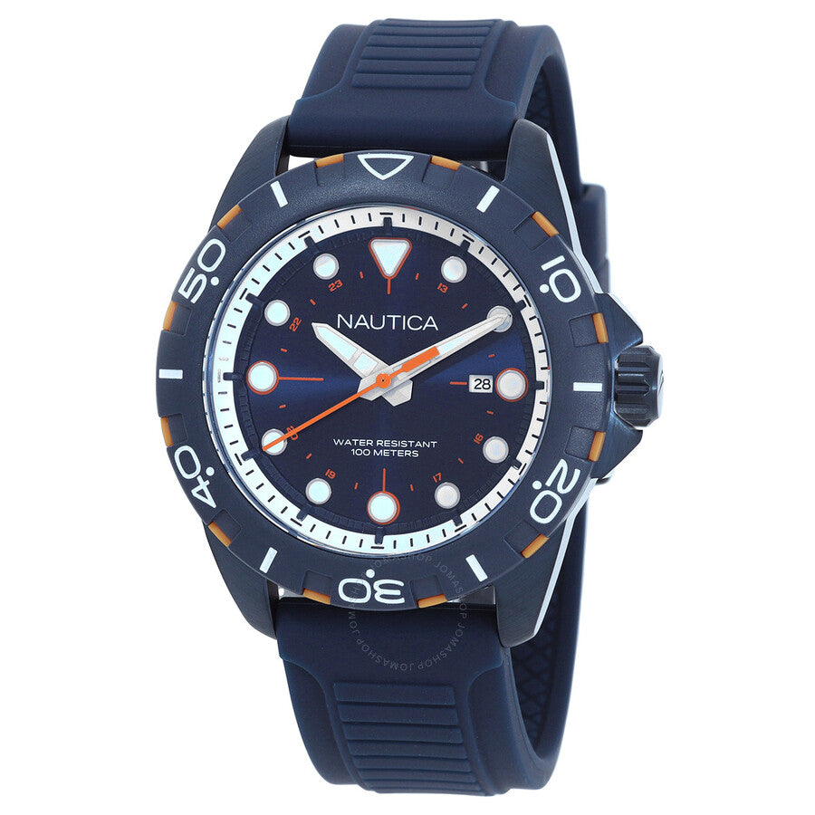 Nautica Nsr Quartz Blue Dial Men's Watch NAPNRS401 - The Watches Men & Co