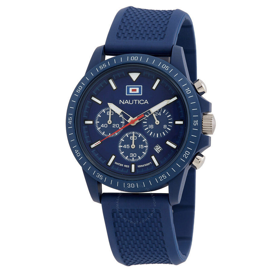 Nautica One Chronograph Quartz Blue Dial Men's Watch NAPNOF3S7 - The Watches Men & Co