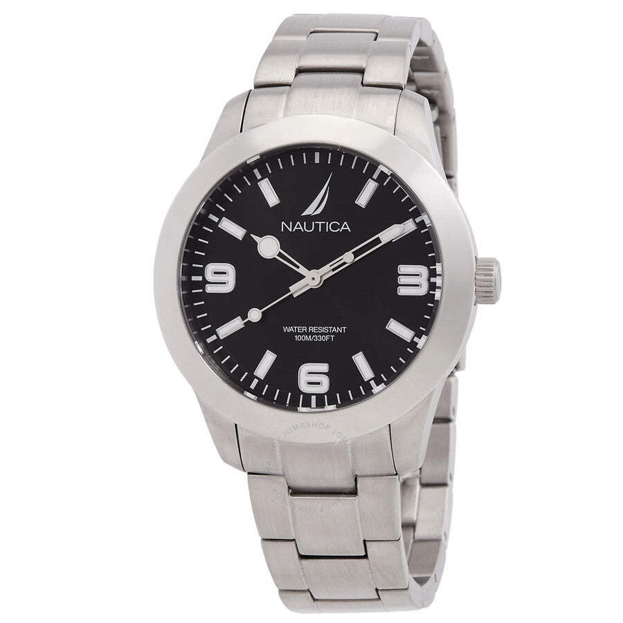 Nautica Pacific Beach Quartz Black Dial Men's Watch NAPPBF205 - The Watches Men & Co