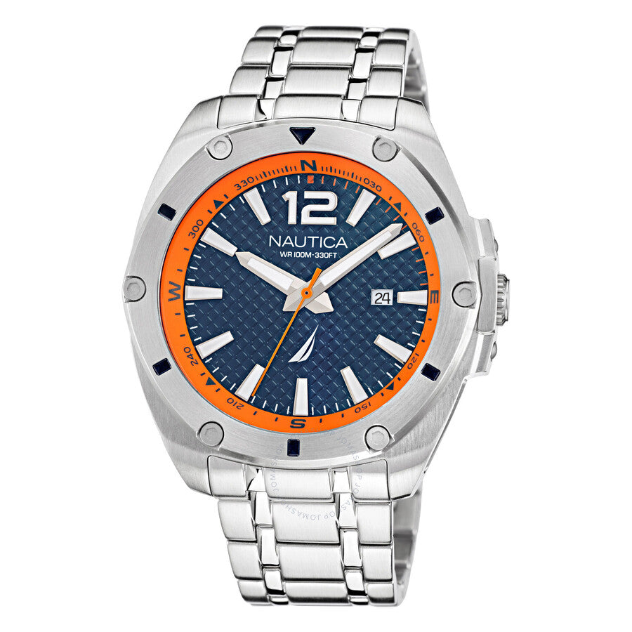 Nautica Quartz Blue Dial Men's Watch NAPTCS220 - The Watches Men & Co