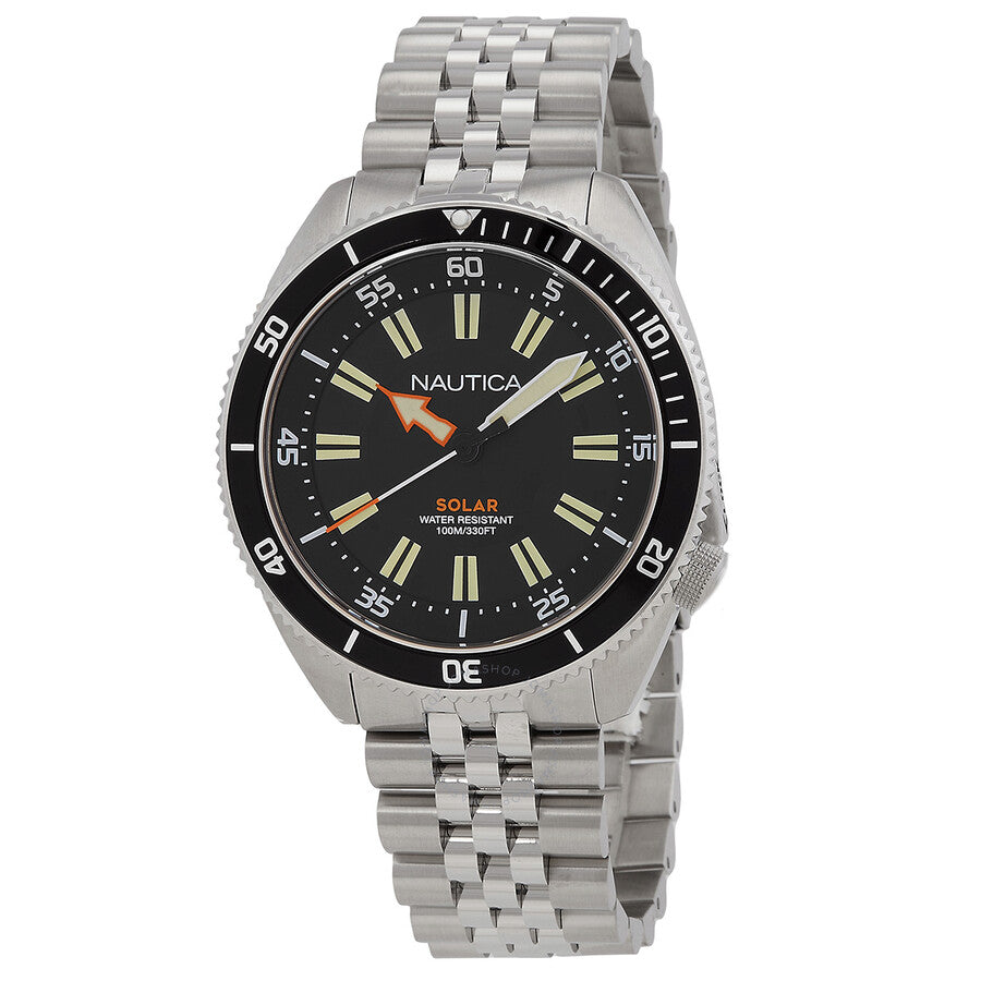 Nautica Vintage Black Dial Men's Watch NAPNVS405 - The Watches Men & Co