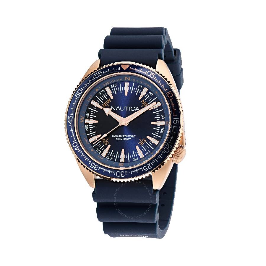 Nautica Vintage Quartz Blue Dial Men's Watch NAPNVF306 - The Watches Men & Co