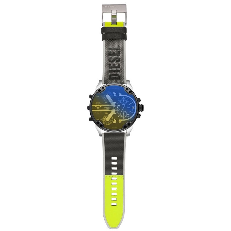 Diesel Mr Daddy 2.0 Fabric Strap Chronograph Men's Watch DZ7429