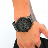 ساعة نيكسون 51-30 كرونوغراف للرجال، مينا بلون معدني داكن، A083-1062