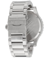 Reloj Nixon 51-30 azul marino plateado para hombre A083-307