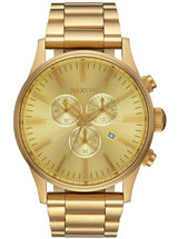 Reloj Nixon Sentry Chrono Oro Hombre A386-502