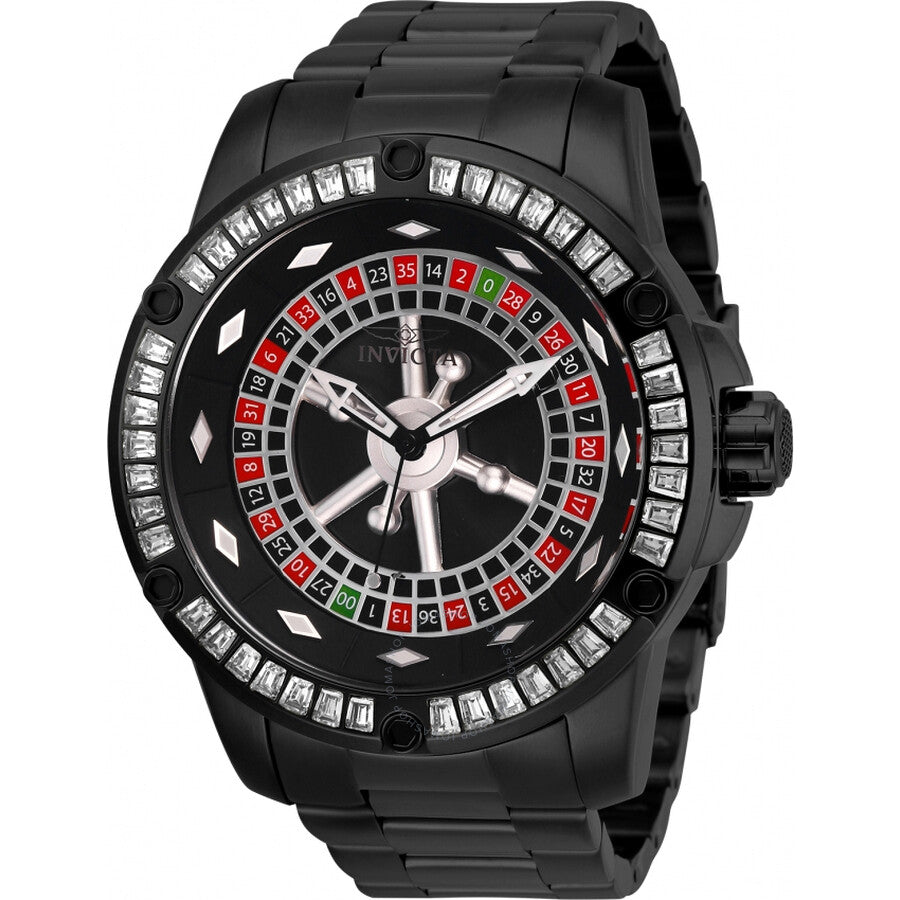 Open Box - Invicta Specialty Casino Automatic Black Dial Men's Watch 28715 - The Watches Men & Co