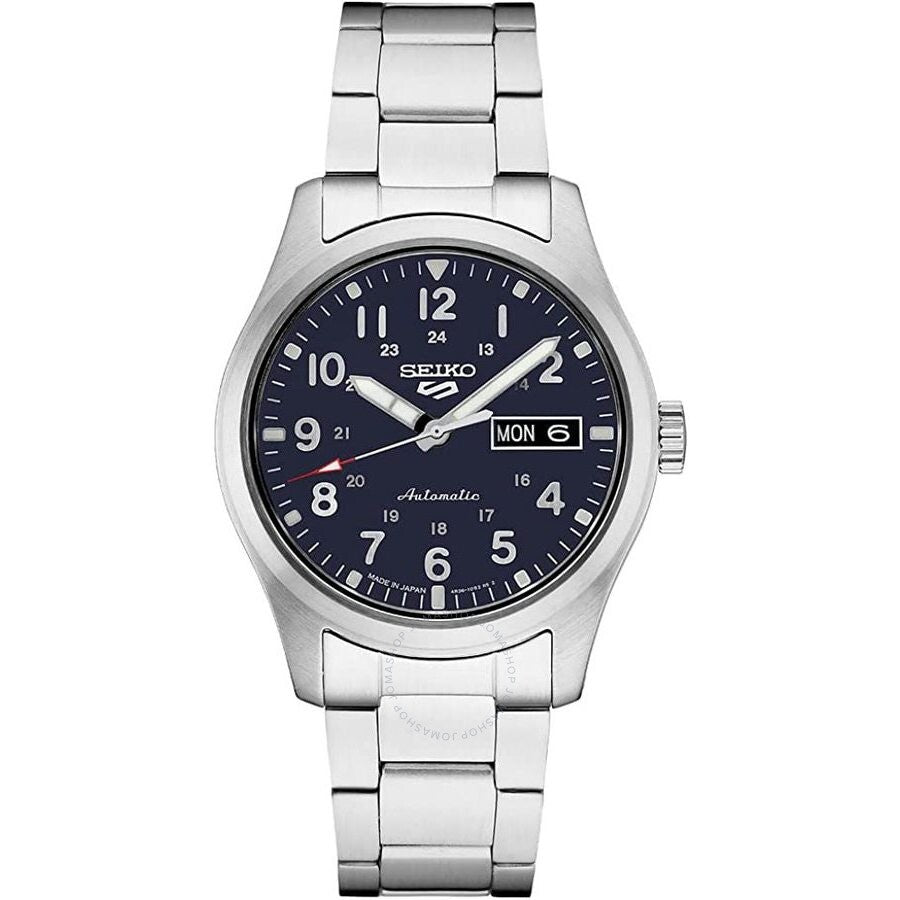 Seiko 5 Automatic Blue Dial Men's Watch SRPG29 - The Watches Men & Co