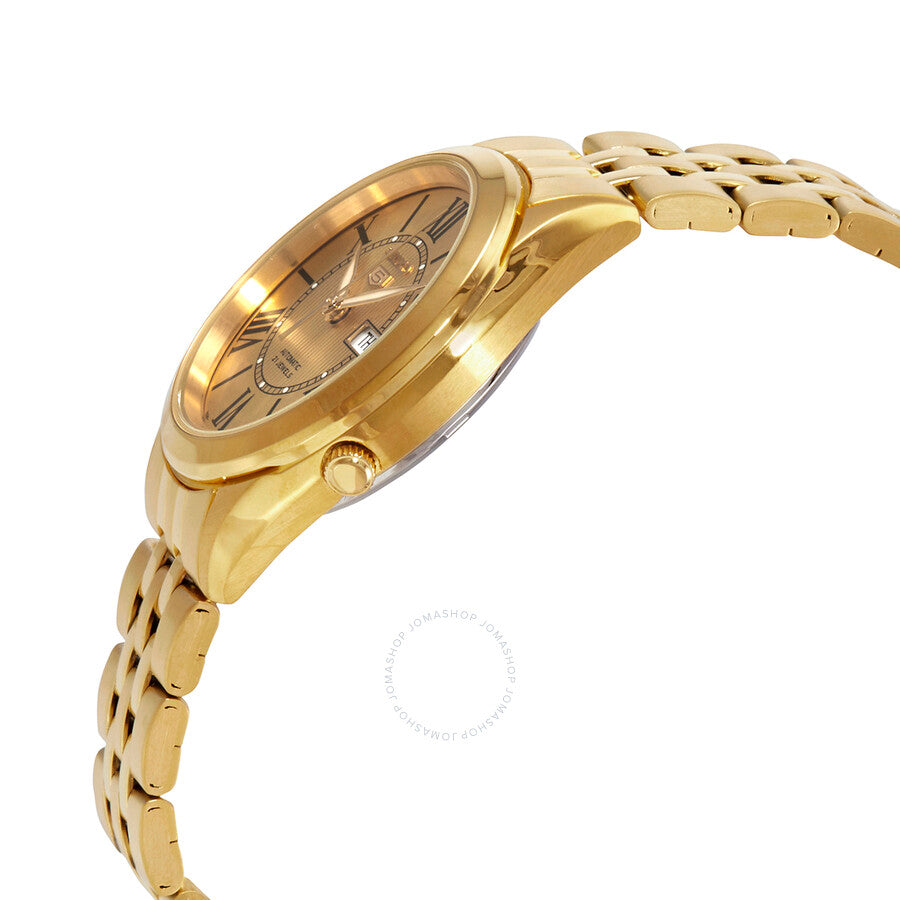 Seiko 5 Automatic Gold Dial Men's Watch SNKL38