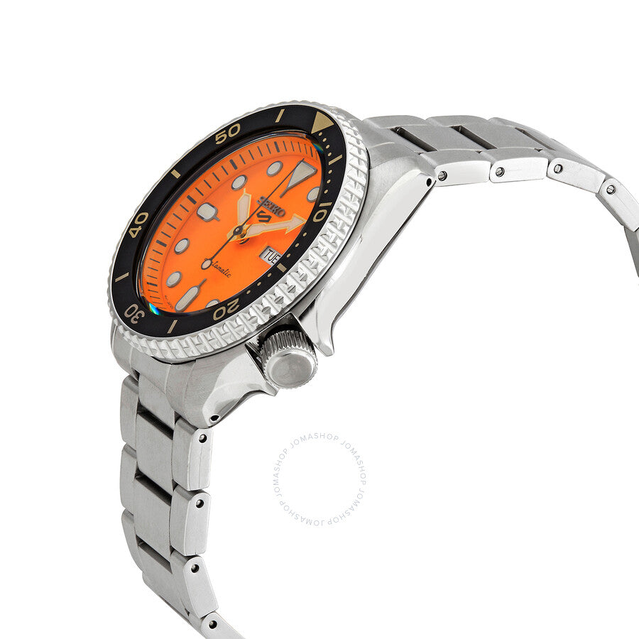 Seiko 5 Automatic Orange Dial Men's Watch SRPD59 - Watches of America #2