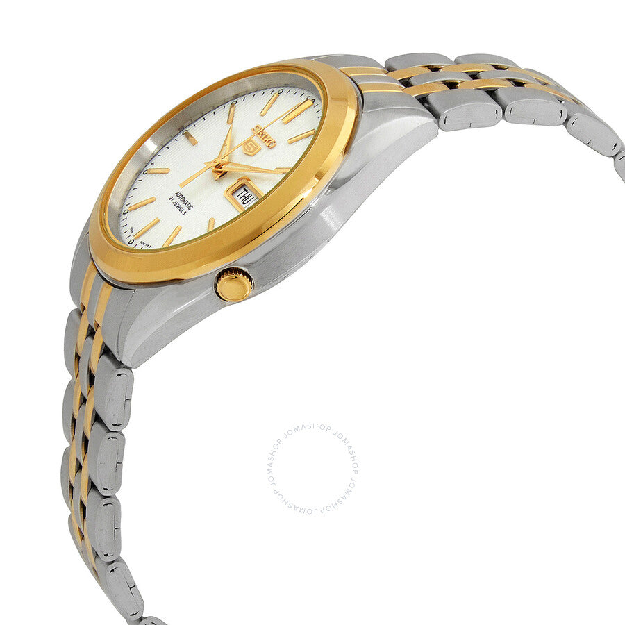 Seiko 5 Automatic White Dial Men's Watch SNKL24K1 - Watches of America #2