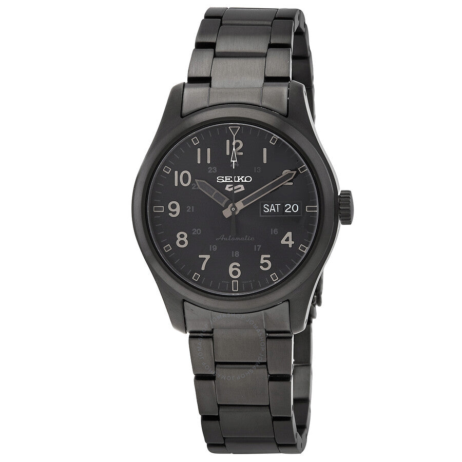 Seiko 5 Sports Automatic Black Dial Men's Watch SRPJ09K1 - Watches of America