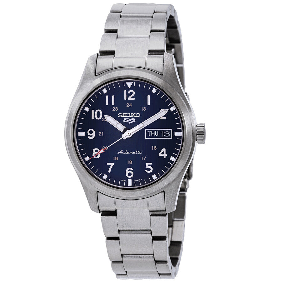 Seiko 5 Sports Automatic Blue Dial Men's Watch SRPG29K1 - The Watches Men & Co