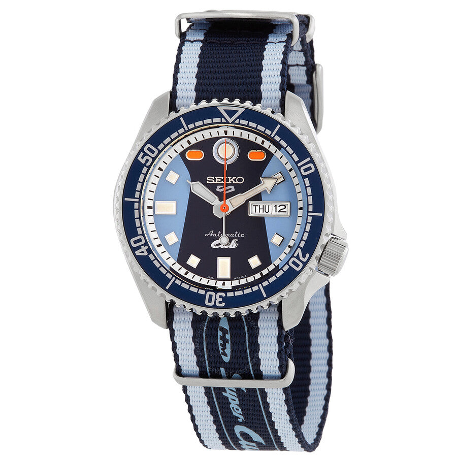 Seiko 5 Sports Automatic Blue Dial Men's Watch SRPK37K1 - The Watches Men & Co
