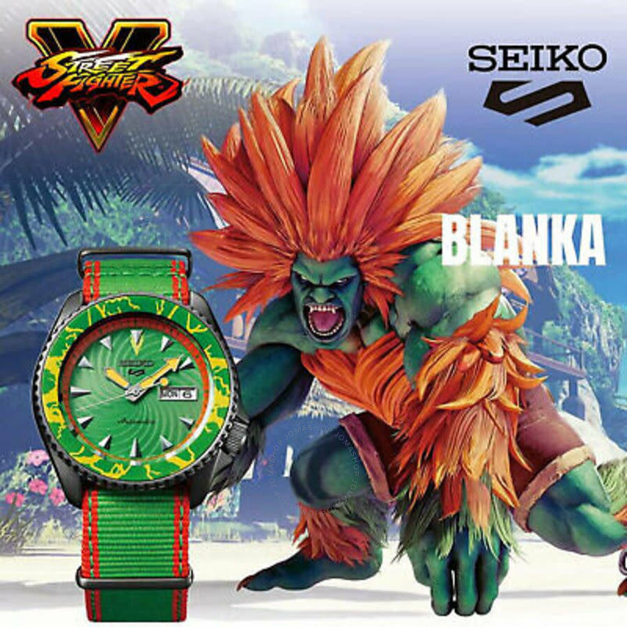 Seiko 5 Sports Automatic Green Dial Men's Watch SRPF23 - The Watches Men & Co #2