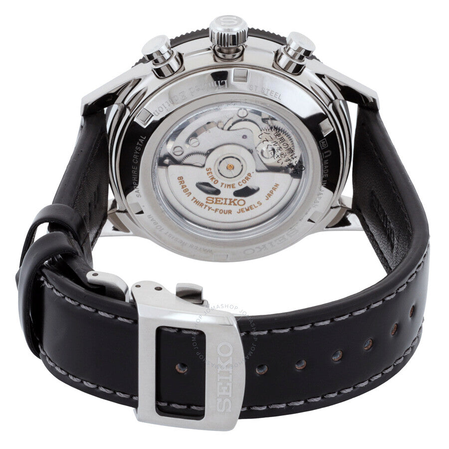 Seiko 55th Anniversary Limited Edition Presage Luxe Chronograph Automatic Men's Watch SRQ031 - The Watches Men & Co #3