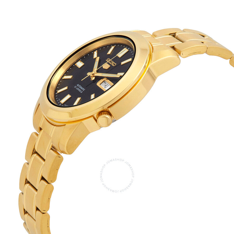 Seiko Automatic Black Dial Men's Watch SNKK22K1