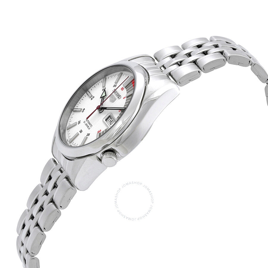 Seiko Automatic White Dial Men's Watch SNK369K1 - Watches of America #2