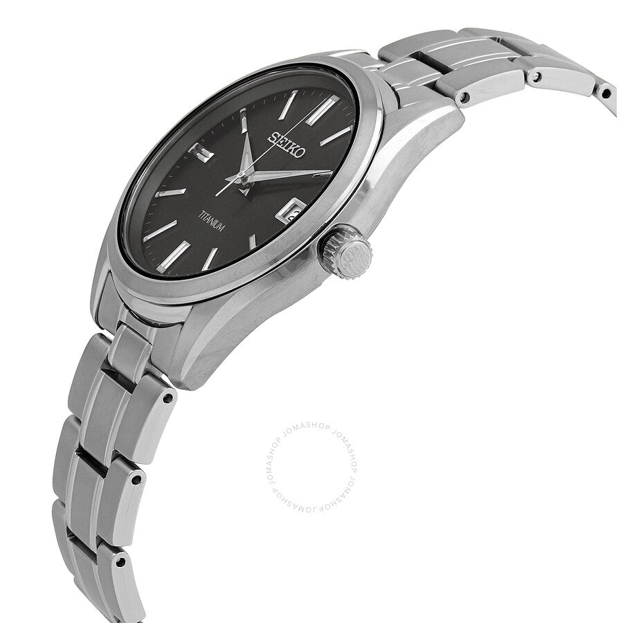 Seiko Classic Quartz Black Dial Men's Watch SUR375