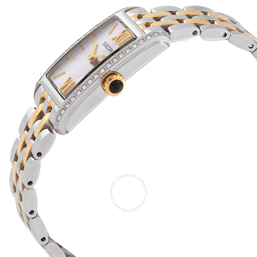 Seiko Classic Quartz Crystal Silver Dial Ladies Watch SWR093P1 - Watches of America #2